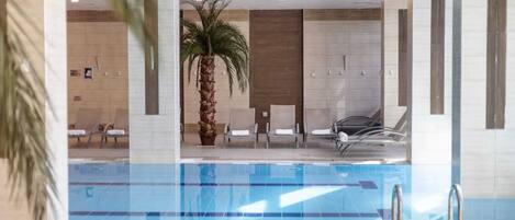 Sauna, steam room, hot springs, hot stone massages, deep-tissue massages