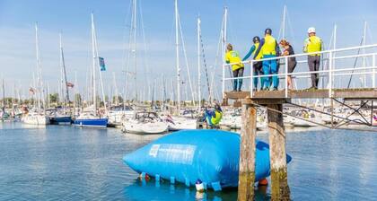 Wohnung in Zeeland mit Hafen und Aussicht