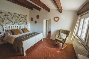 2 bedrooms, travel cot, free WiFi - Gîte Lavande (Niozelles)