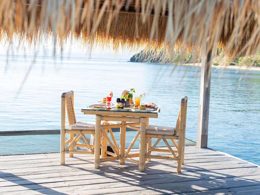 Desayuno a la carta diario (IDR 150000 por persona)