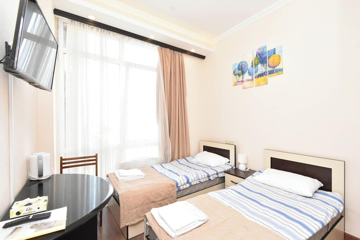 Chambre avec lits jumeaux
