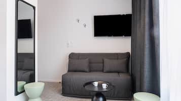 TV connectée de 32 pouces avec chaînes par câble, espaces bureaux