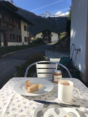 Outdoor dining - Evelyne by Interhome (Saas-Fee)