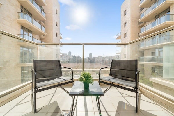 Terrace/patio - Haneviim Court Complex - 1 Bedroom (Multi-unit) (Jerusalem)