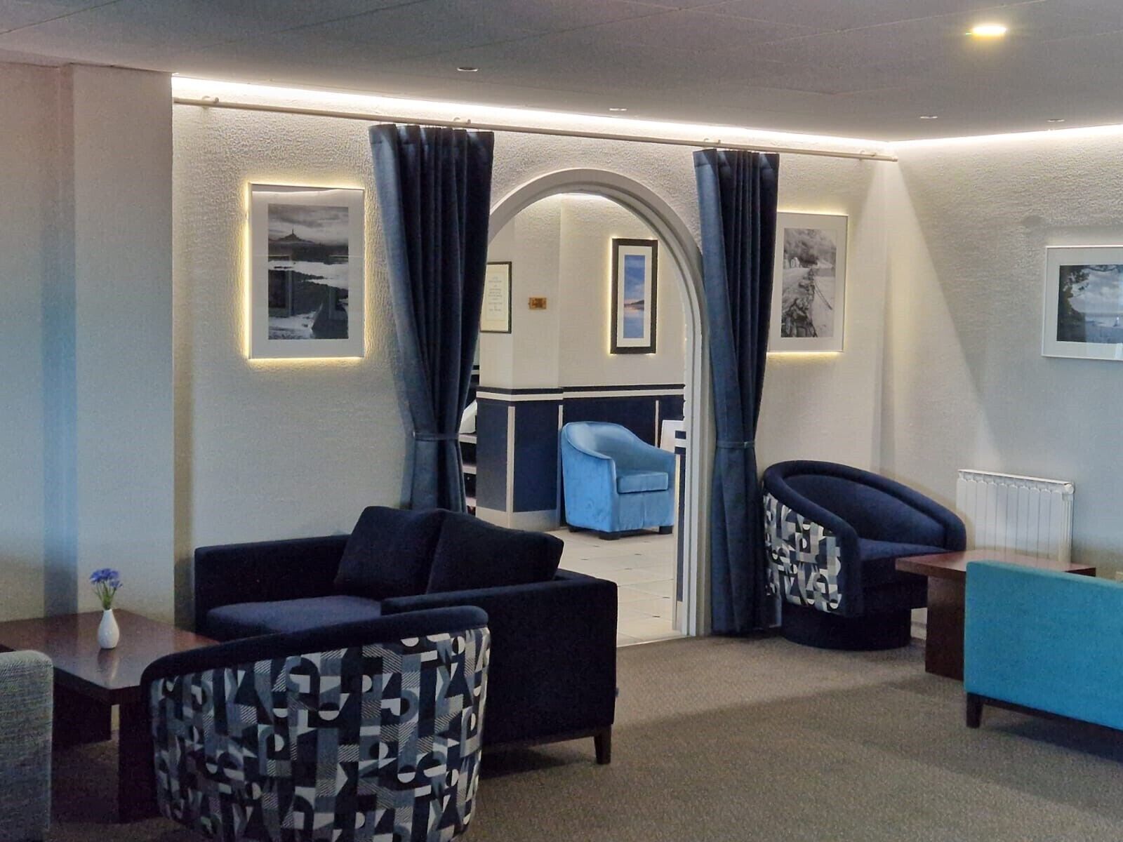 منطقة الجلوس في الردهة