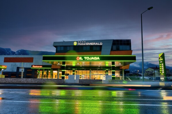 Fassade der Unterkunft