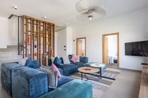 City House | Living area | Flat-screen TV - Maison Perle de Marshan (Tangier)