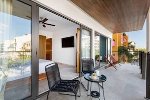 Appartamento Executive, 3 camere da letto, balcone | Balcone