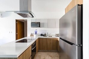 Appartamento Executive, 3 camere da letto, balcone | Cucina privata