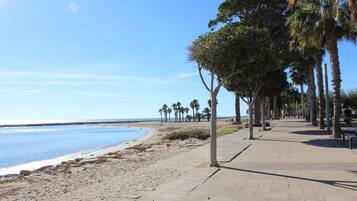 Aan het strand, strandlakens