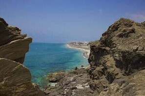 On the beach, beach towels - Sunny Claudia´s garden Calaceite (Torrox Costa)