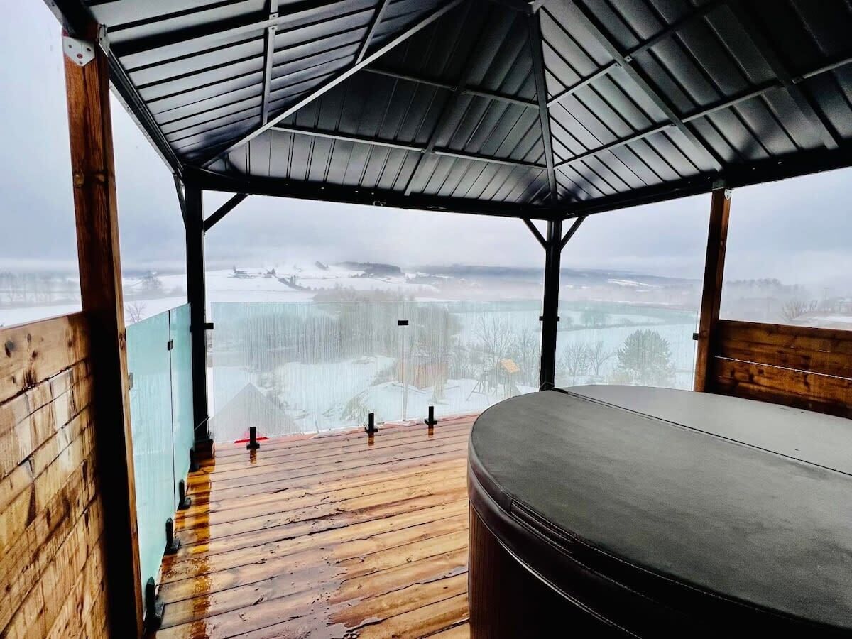 Baignoire à remous intérieure