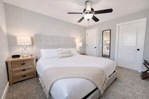 3 habitaciones, tabla de planchar con plancha, cuna de viaje y wifi 