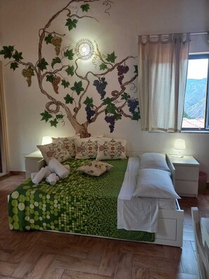 1 chambre, fer et planche Ă repasser, Wi-Fi, literie fournie