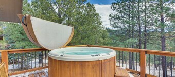 Angel Fire Cabin w/ Deck: 3 Mi to Ski Lifts!