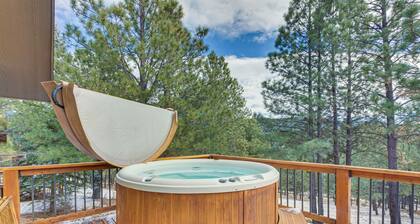 Angel Fire Cabin w/ Deck: 3 Mi to Ski Lifts!