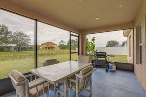 Outdoor dining - Pet-friendly Port St Lucie Home ~ 5 Mi to Marina! (Port Saint Lucie)