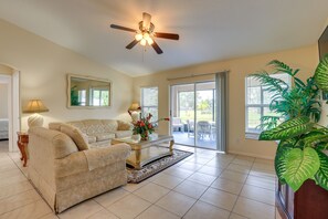 TV, books - Pet-friendly Port St Lucie Home ~ 5 Mi to Marina! (Port Saint Lucie)