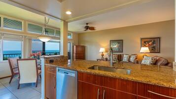Condo, 2 Bedrooms | Private kitchen | Coffee/tea maker, fridge, oven, toaster