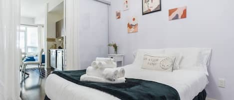 1 bedroom, iron/ironing board, WiFi, bed sheets