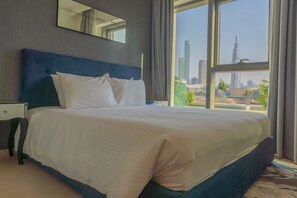 1 bedroom, iron/ironing board, WiFi, bed sheets - BellaVista Downtown Views II T1 - 2 bedroom apartment with Burj Khalifa View (Dubai)