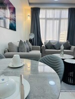 Standard Apartment, 1 Bedroom, Non Smoking | Bathroom | Shower, rainfall showerhead