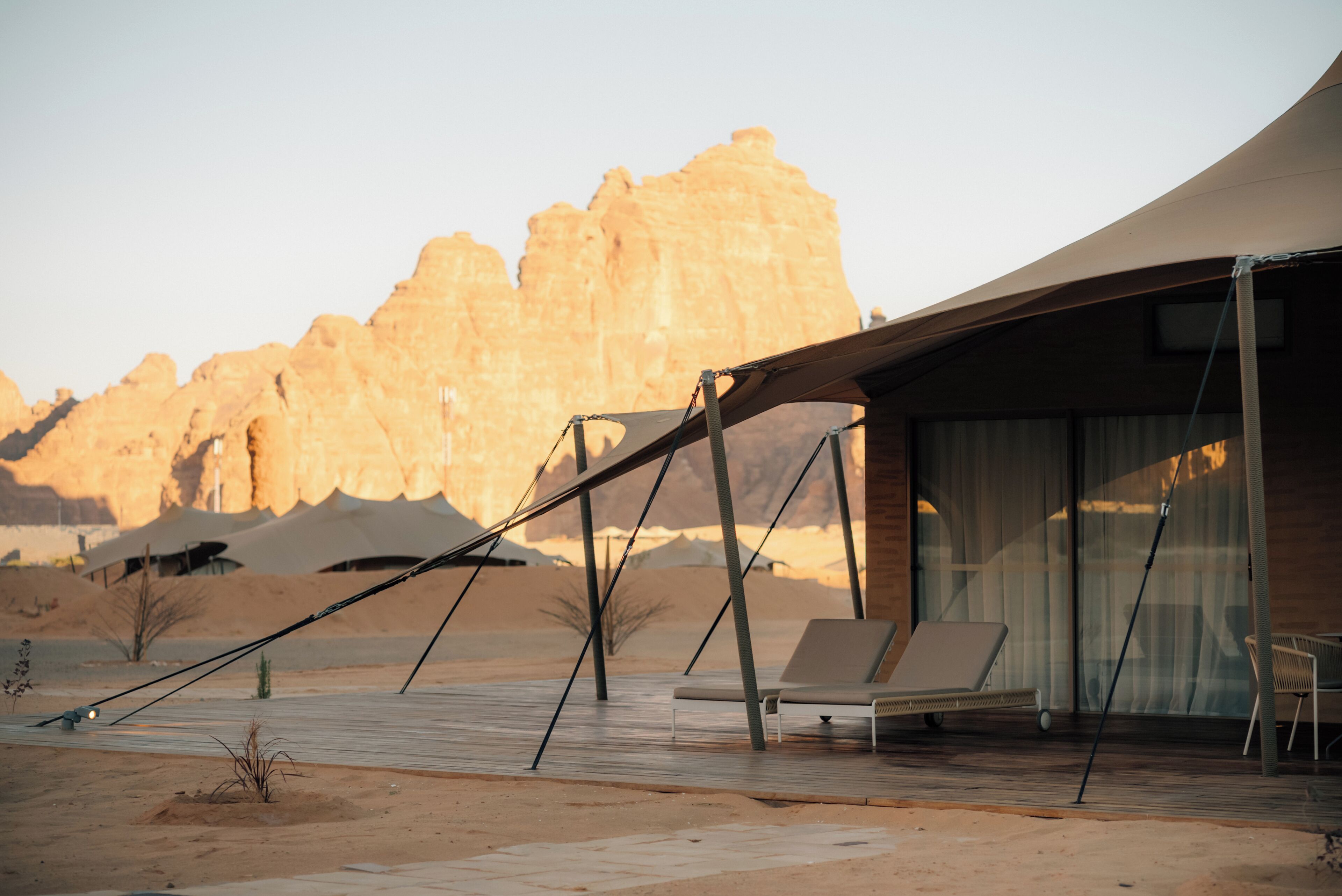 Luxury Two Bedroom Tent | Terrasse/Patio