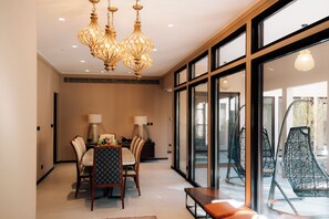 Royal Villa, Multiple Beds, Private Pool | In-room dining