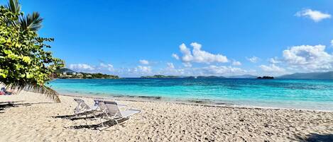 Am Strand, Strandtücher