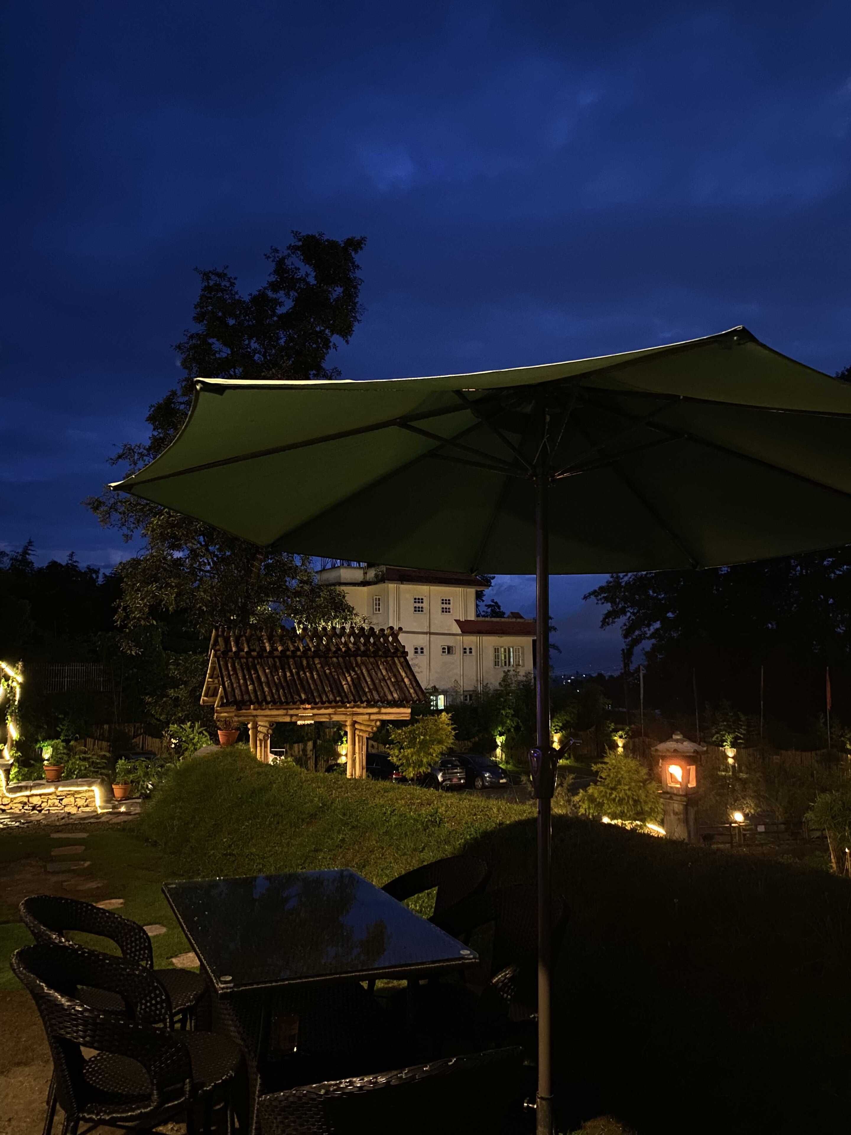 Façade de l’hébergement