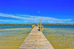 Beach nearby, white sand