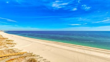 Beach nearby, white sand