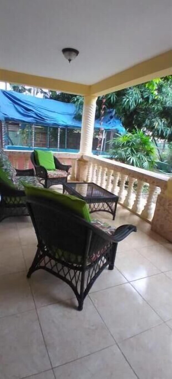 Terrace/patio - A wonderful home in the land of eternal spring. 1BDRM 1 (Jarabacoa)