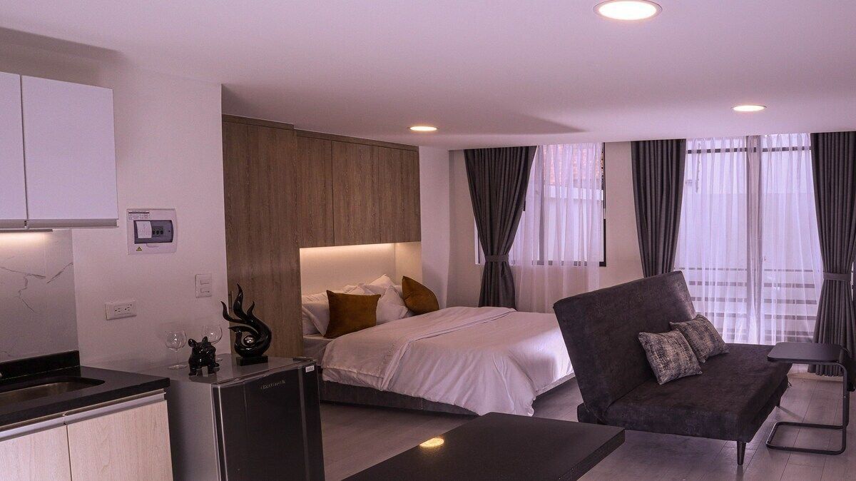 Leilighet – comfort | 1 soverom, wi-fi (inkludert) og sengetøy