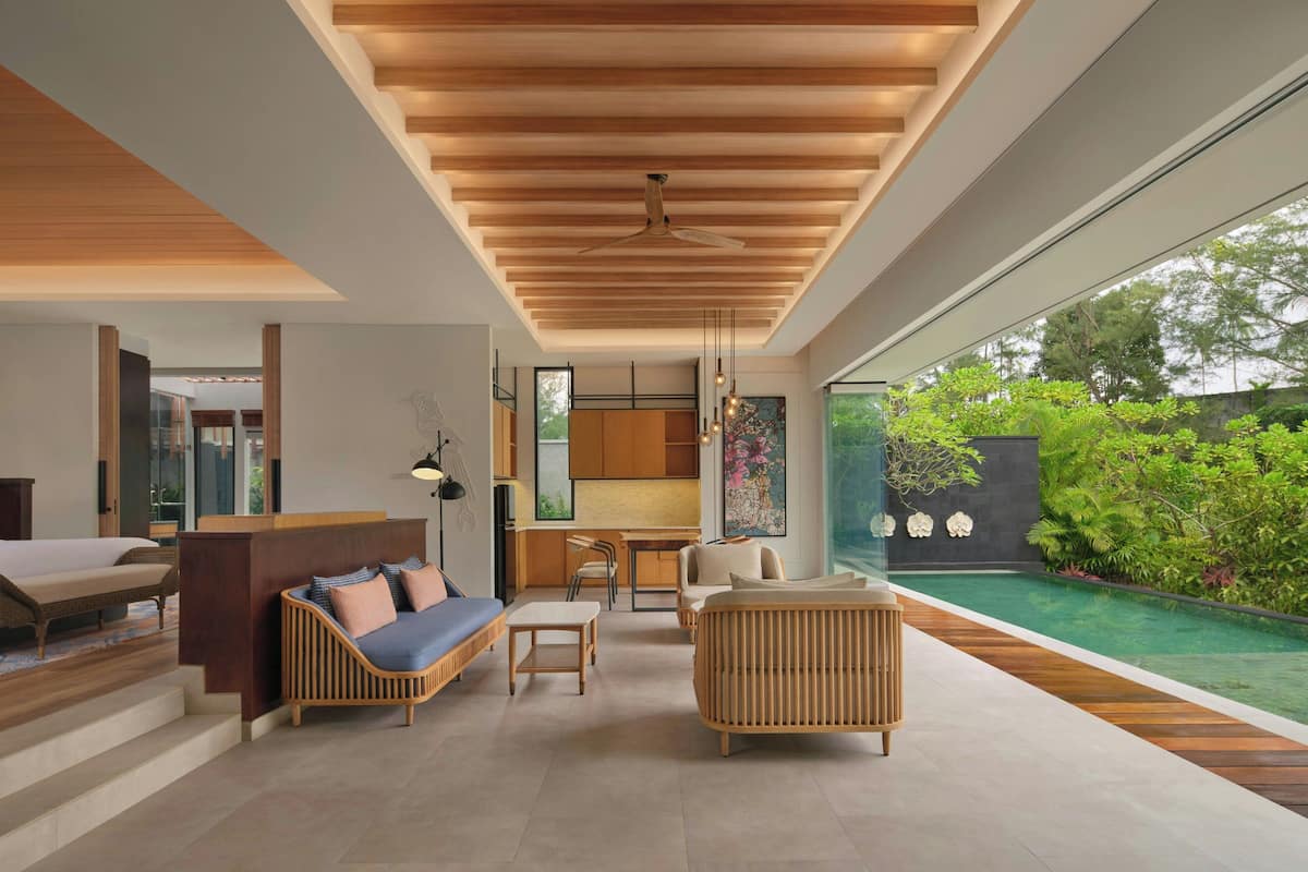 Ropa de cama de alta calidad y minibar