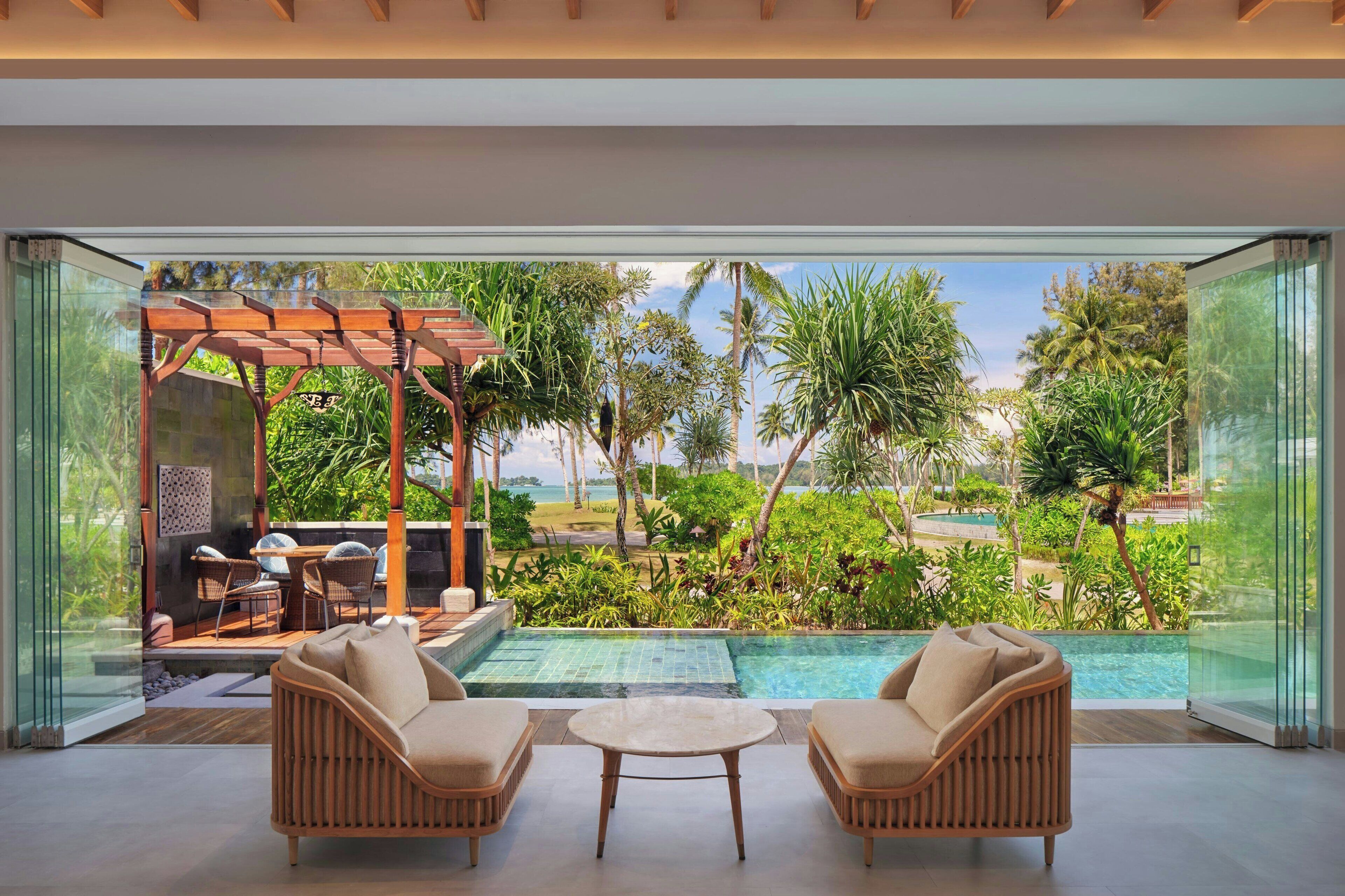 Villa, 1 Bedroom, Ocean View | Premium bedding, minibar, in-room safe, desk