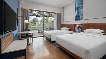 Zimmer, 2 Einzelbetten, Nichtraucher, Poolblick (Terrace) | Ausblick vom Zimmer