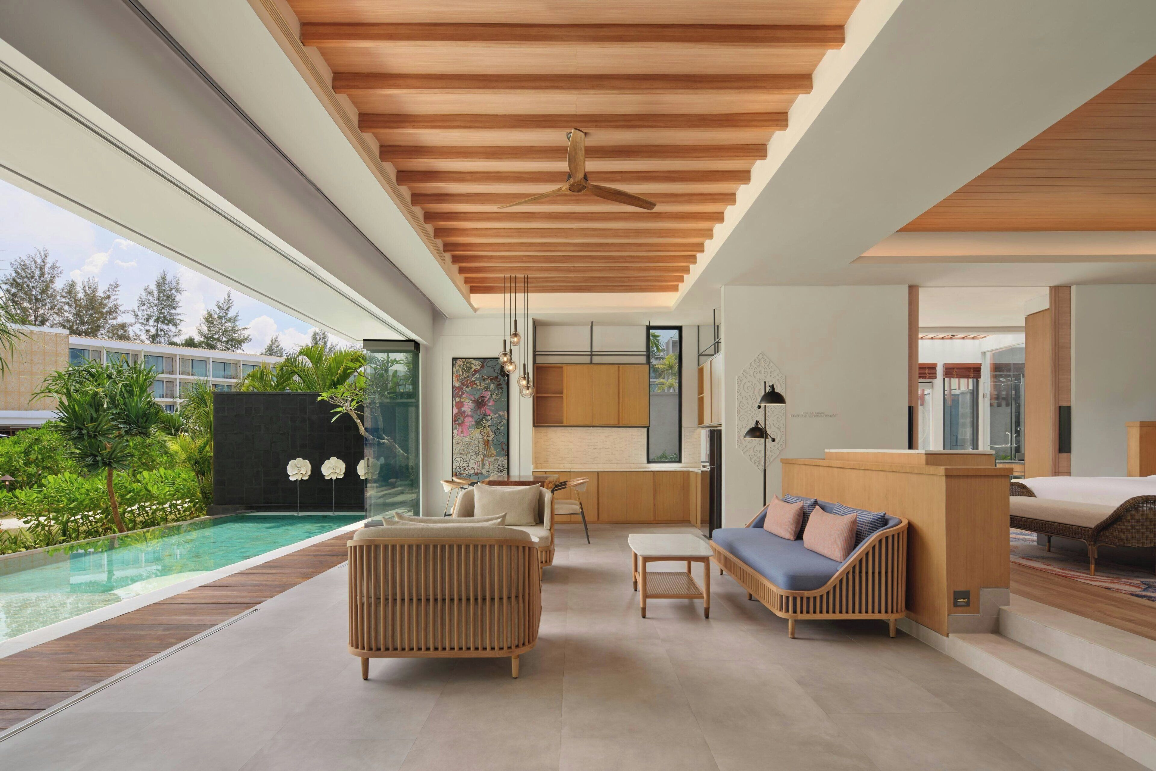 Ropa de cama de alta calidad y minibar 