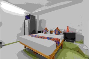 Deluxe kamer | 1 slaapkamer, lakens van Egyptisch katoen, luxe beddengoed