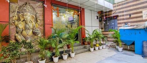 Entrada de la propiedad