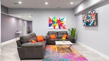 41-inch Smart TV with cable channels