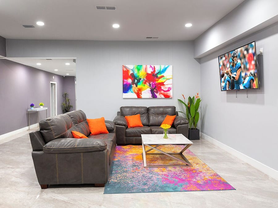 41-inch Smart TV with cable channels