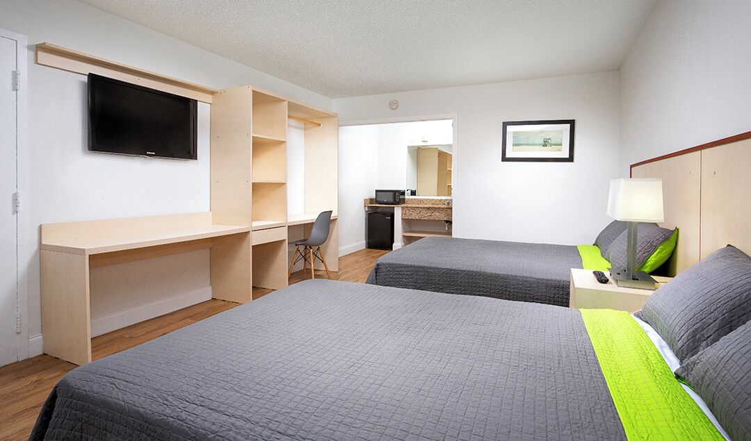 Blackout curtains, iron/ironing board, free WiFi, bed sheets