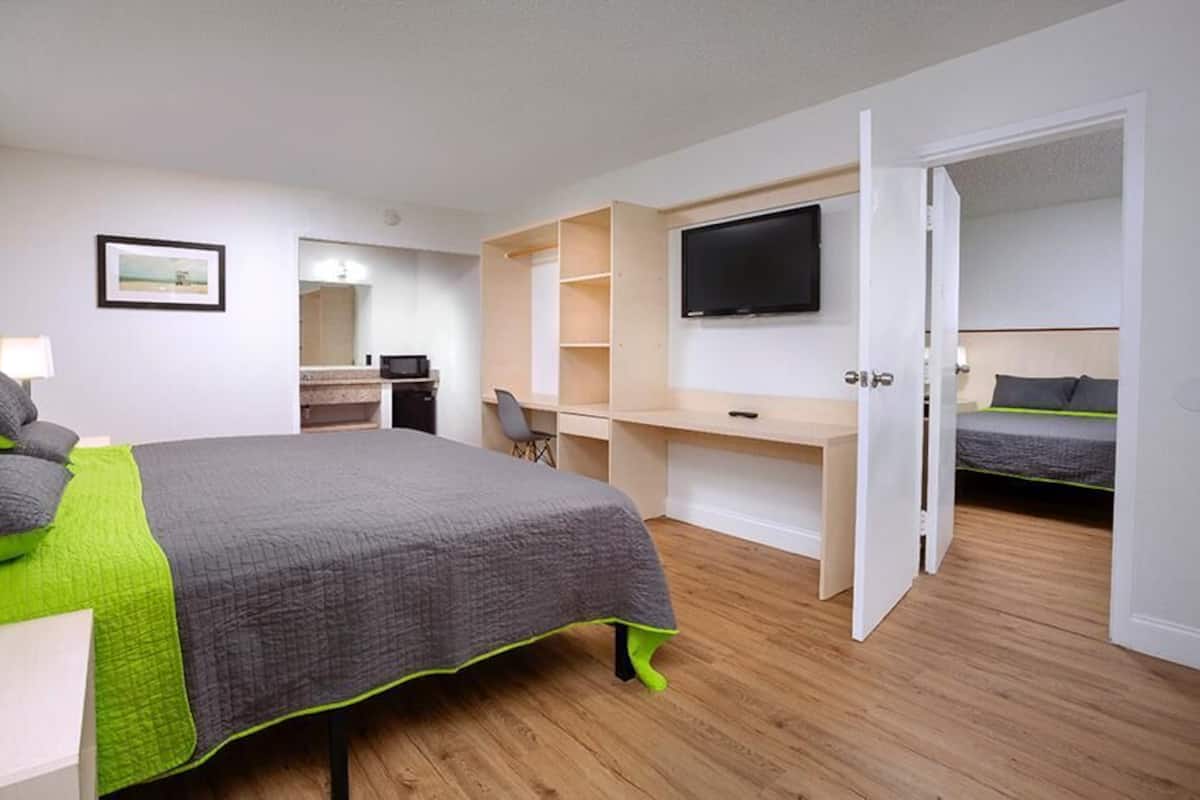 1 chambre, rideaux occultants, fer et planche à repasser, Wi-Fi gratuit