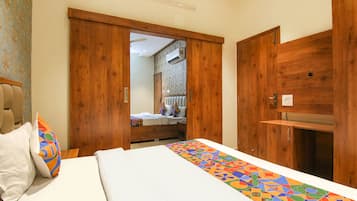 埃及棉床單、高級寢具、客房內保險箱、免費無線上網