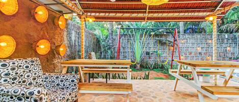Sala de estar en el lobby