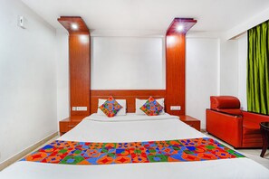 Deluxe-Zimmer | Bettwäsche aus ägyptischer Baumwolle, hochwertige Bettwaren, Zimmersafe