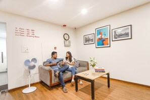 Sala de estar en el lobby