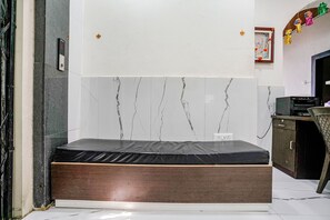 Sittområde i lobbyn