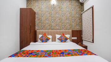 Habitación Deluxe | Sábanas de algodón egipcio, ropa de cama de alta calidad, caja fuerte